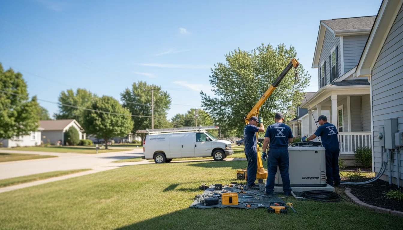 Generator Installation in Churchs Ferry, ND near me